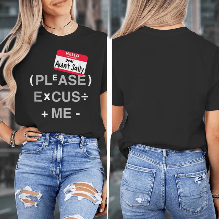 PEMDAS Math Teacher Halloween Costume Women's T-Shirt, funny design PEMDAS Math Teacher Halloween Costume Women's T-Shirt, funny design