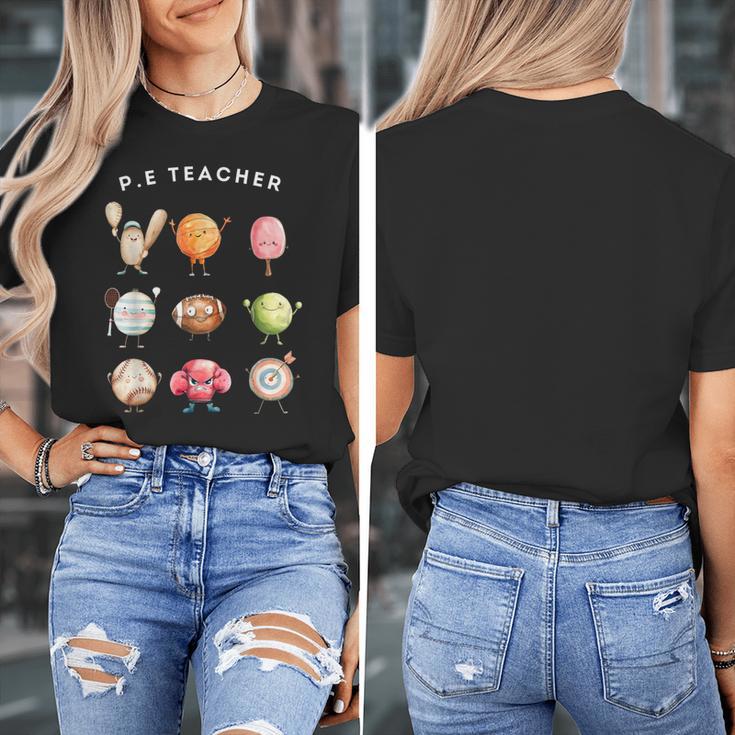 Physical Education Teacher PE Teacher Specials Back School Women's T-Shirt, Pe Teacher Gifts, funny design Physical Education Teacher PE Teacher Specials Back School Women's T-Shirt, Pe Teacher Gifts, funny design