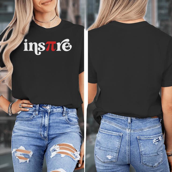 Pi Day Inspire 314 Symbol Math Teacher Science Mathematics Women's T-Shirt, Science Teacher Gifts, funny design Pi Day Inspire 314 Symbol Math Teacher Science Mathematics Women's T-Shirt, Science Teacher Gifts, funny design