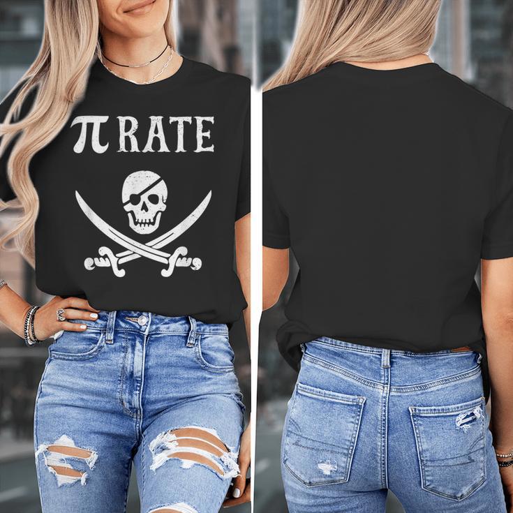 Pi Day Pi Rate Pirate For Teachers Women's T-Shirt, funny design Pi Day Pi Rate Pirate For Teachers Women's T-Shirt, funny design