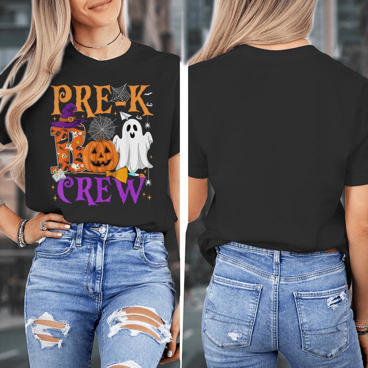 Pre-K Boo Crew Teacher Student Halloween Costume Women's T-Shirt, funny design Pre-K Boo Crew Teacher Student Halloween Costume Women's T-Shirt, funny design