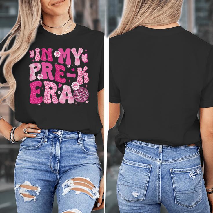 In My Pre-K Era Teachers Women Back To School Kids Girls Women's T-Shirt, funny design In My Pre-K Era Teachers Women Back To School Kids Girls Women's T-Shirt, funny design