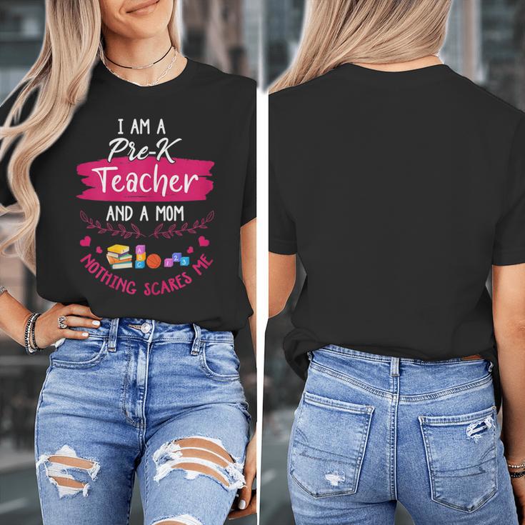 PreK Teacher Mom Shirt Preschool Teacher Mother For Women Women's T-Shirt, Couple Gifts, funny design