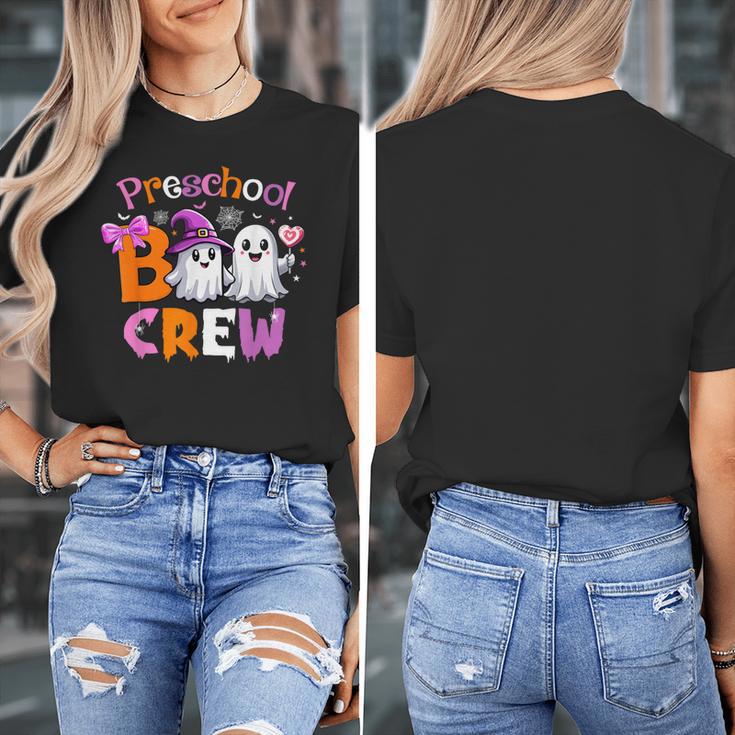 Preschool Boo Crew Preschool Halloween Costume Teacher Kid Women's T-Shirt, funny design Preschool Boo Crew Preschool Halloween Costume Teacher Kid Women's T-Shirt, funny design