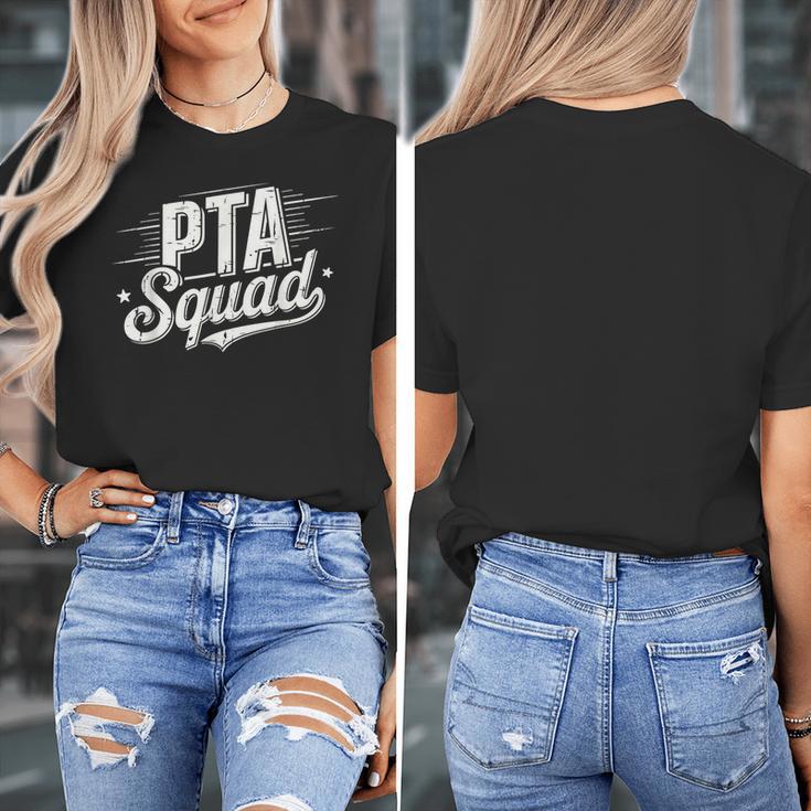 PTA Squad Parent Teacher Association Back To School Teacher Women's T-Shirt, funny design PTA Squad Parent Teacher Association Back To School Teacher Women's T-Shirt, funny design