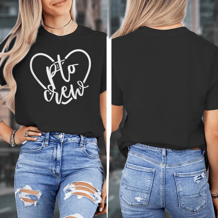 PTO Crew Back To School Matching Group Parent Teacher Women's T-Shirt, funny design PTO Crew Back To School Matching Group Parent Teacher Women's T-Shirt, funny design