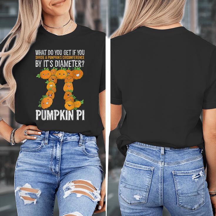 Pumpkin Pi Math Teacher Halloween Geometry Women's T-Shirt, funny design Pumpkin Pi Math Teacher Halloween Geometry Women's T-Shirt, funny design