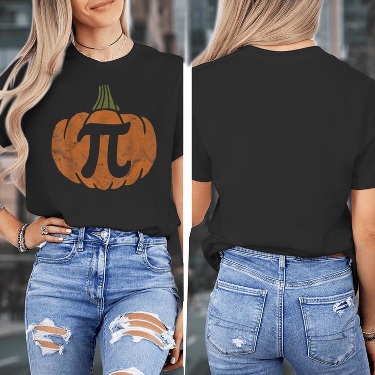 Pumpkin Pi Math Teacher Halloween Thanksgiving Day Costume Men Women Kids Women's T-Shirt, funny design Pumpkin Pi Math Teacher Halloween Thanksgiving Day Costume Men Women Kids Women's T-Shirt, funny design