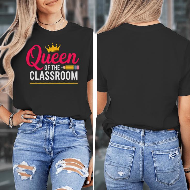 Queen Of The Classroom Teacher Women's T-Shirt, funny design Queen Of The Classroom Teacher Women's T-Shirt, funny design