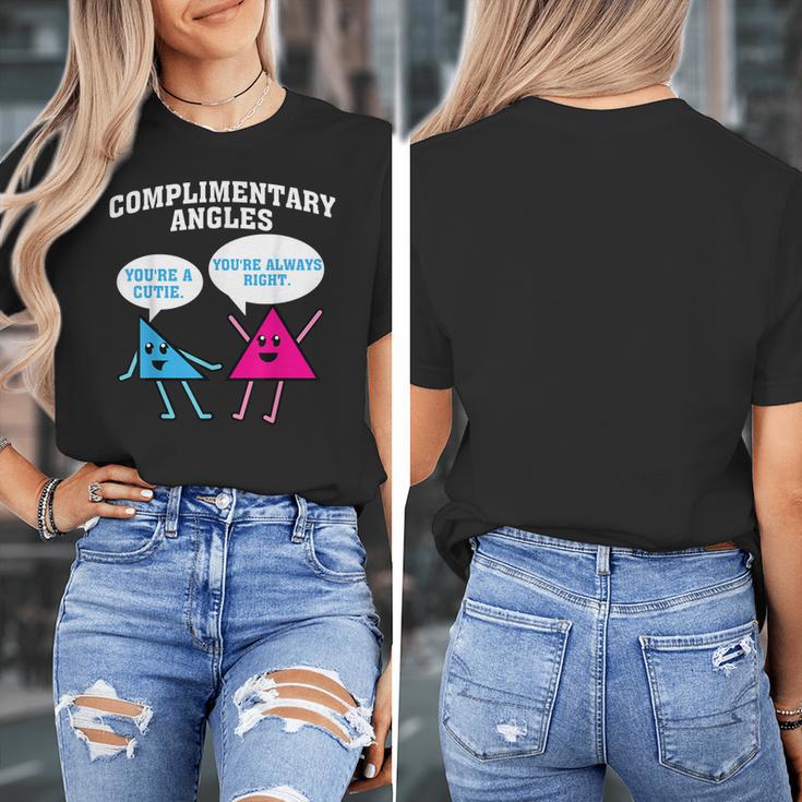 Right Acute Triangle Math Teacher Cool Geometry Women's T-Shirt, funny design Right Acute Triangle Math Teacher Cool Geometry Women's T-Shirt, funny design