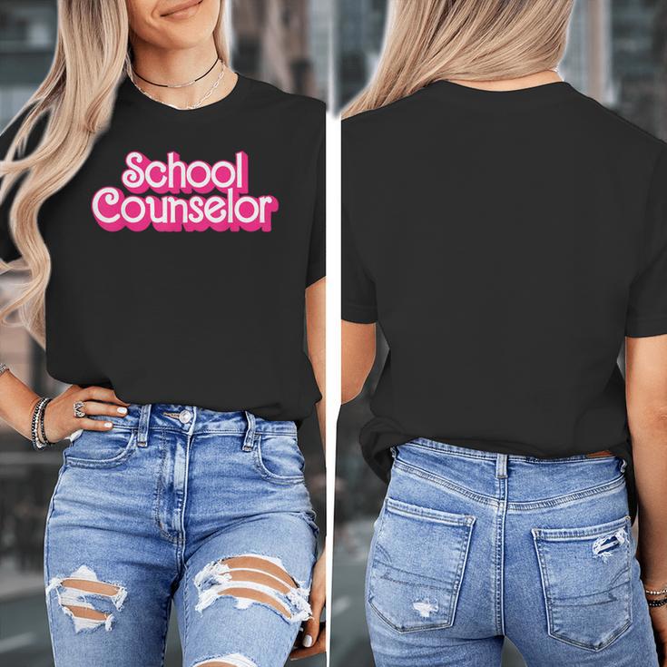 School Counselor Back To School Teacher Life Women's T-Shirt, funny design