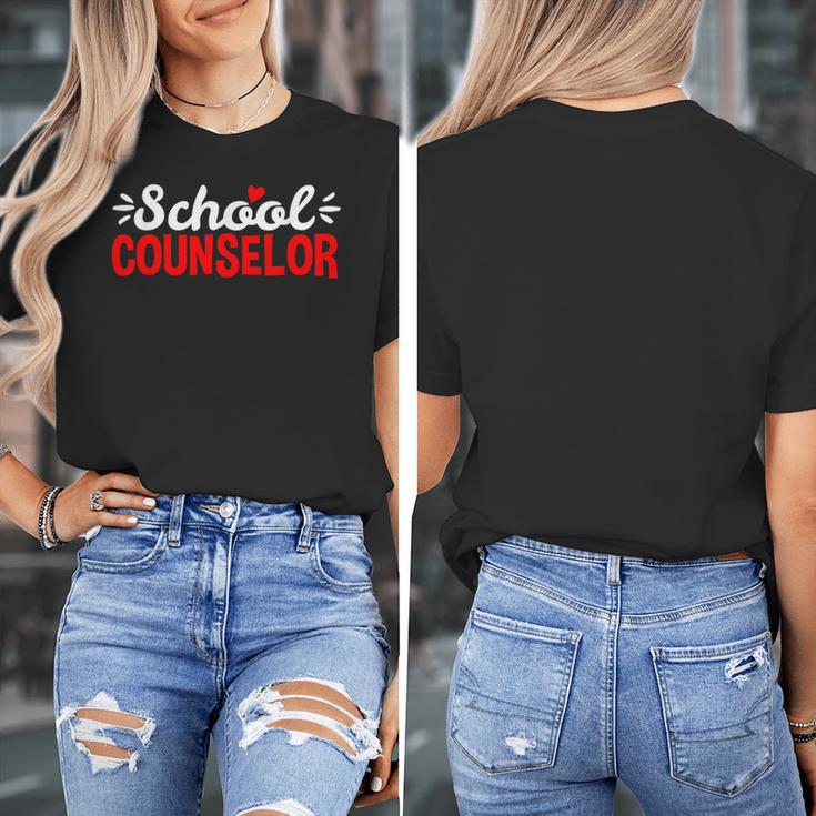School Counselor Teacher Guidance Counseling For Men Women Kids Women's T-Shirt, funny design School Counselor Teacher Guidance Counseling For Men Women Kids Women's T-Shirt, funny design