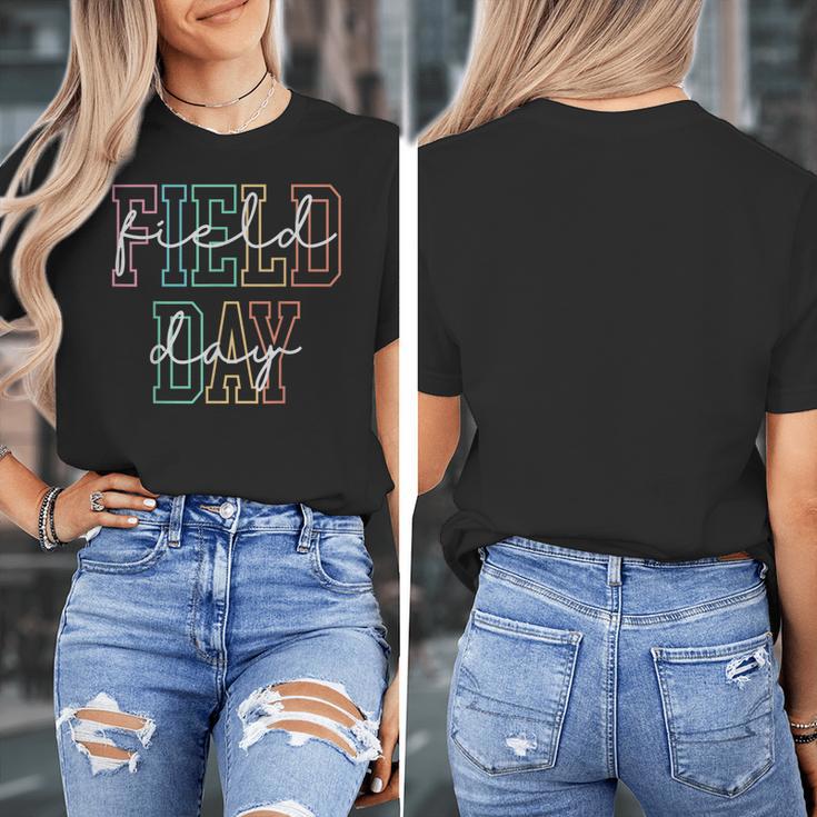 School Field Day Happy Field Day Tee Teacher Life Summer Women's T-Shirt, funny design