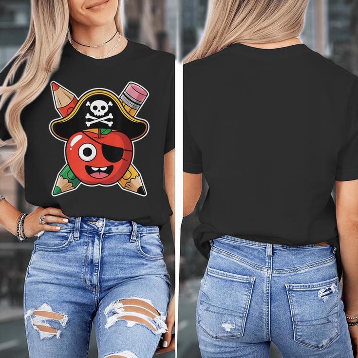 School International Talk Like A Pirate Day Pirate Teacher Women's T-Shirt, funny design School International Talk Like A Pirate Day Pirate Teacher Women's T-Shirt, funny design