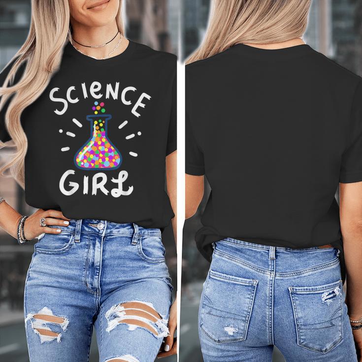 Science Girl Chemistry Biology Student Teacher Women's T-Shirt, Science Teacher Gifts, funny design Science Girl Chemistry Biology Student Teacher Women's T-Shirt, Science Teacher Gifts, funny design