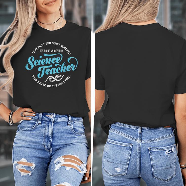 Science Teacher Must Haves Teach Science Teacher Women's T-Shirt, Science Teacher Gifts, funny design Science Teacher Must Haves Teach Science Teacher Women's T-Shirt, Science Teacher Gifts, funny design
