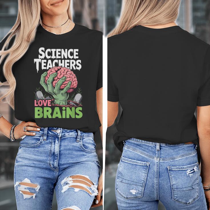 Science Teachers Love Brains Shirt Men Women Halloween Women's T-Shirt, Science Teacher Gifts, funny design Science Teachers Love Brains Shirt Men Women Halloween Women's T-Shirt, Science Teacher Gifts, funny design