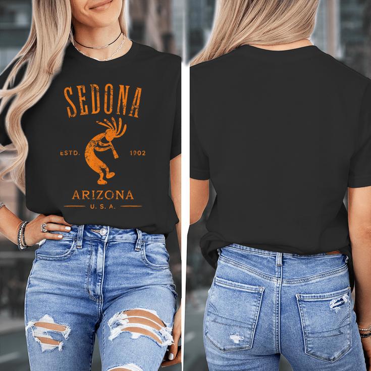 Sedona Arizona Southwestern Style Souvenir Vintage Women's T-Shirt, funny design