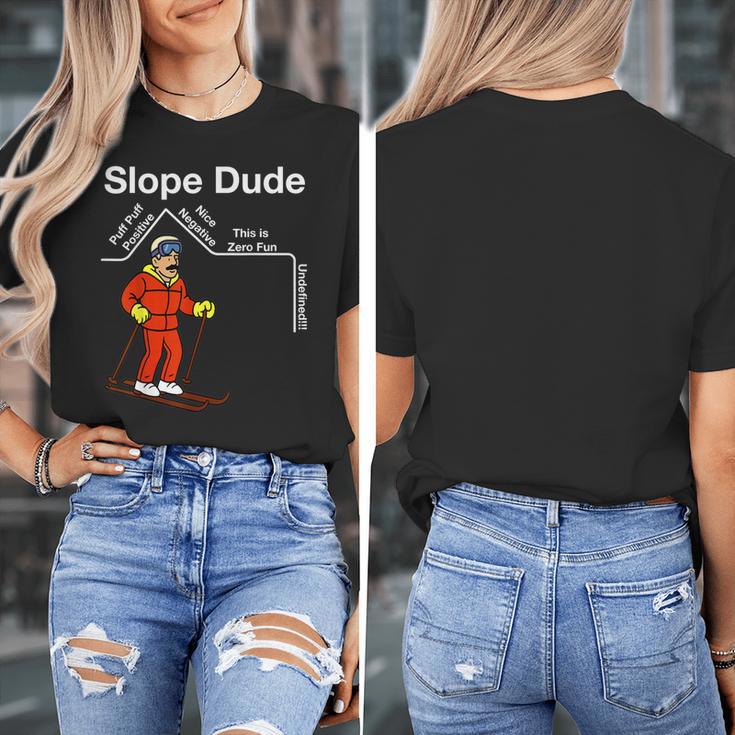 Slope Dude Algebra Geometry Middle School Math Teacher Women's T-Shirt, funny design Slope Dude Algebra Geometry Middle School Math Teacher Women's T-Shirt, funny design