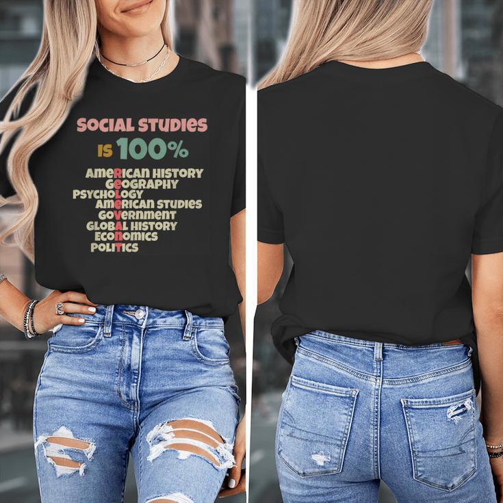 Social Studies Is Relevant History Teacher History Buff Women's T-Shirt, History Teacher Gifts, funny design Social Studies Is Relevant History Teacher History Buff Women's T-Shirt, History Teacher Gifts, funny design