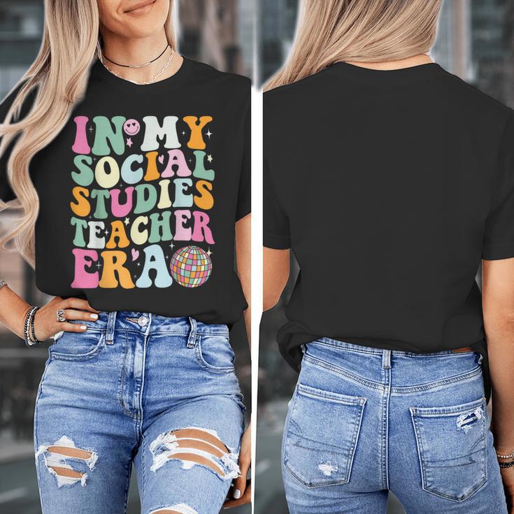 In My Social Studies Teacher Era Cute Social Studies Teacher Women's T-Shirt, funny design In My Social Studies Teacher Era Cute Social Studies Teacher Women's T-Shirt, funny design