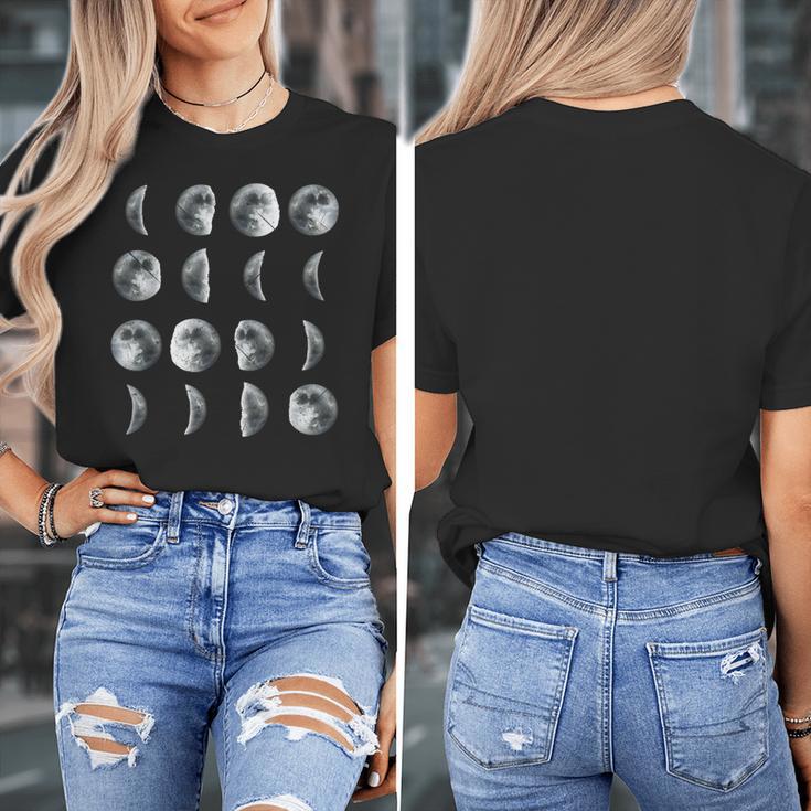 Space Science Student Teacher Leonard Moon Phases Men Women Kids Women's T-Shirt, Science Teacher Gifts, funny design Space Science Student Teacher Leonard Moon Phases Men Women Kids Women's T-Shirt, Science Teacher Gifts, funny design