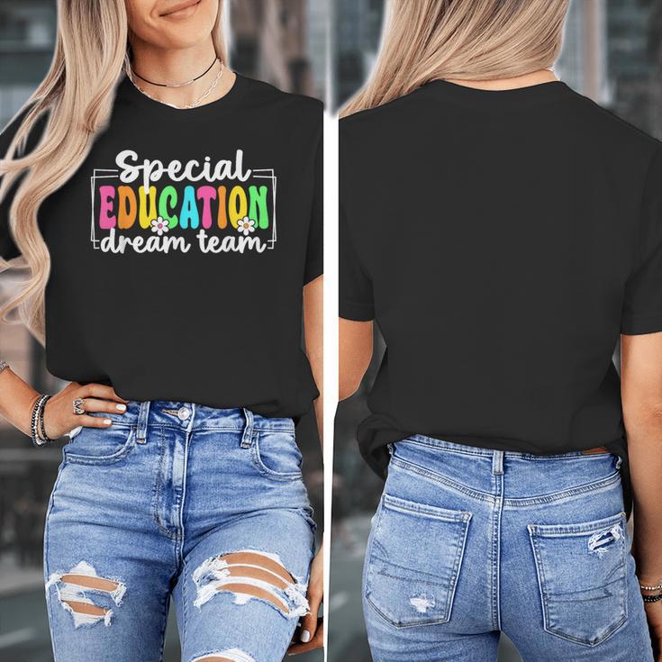 Special Education Dream Team Back To School SPED Teacher Women's T-Shirt, funny design Special Education Dream Team Back To School SPED Teacher Women's T-Shirt, funny design