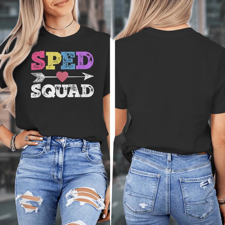 Special Education Squad Shirt SPED Squad Teacher's Day For Men Women Women's T-Shirt, funny design Special Education Squad Shirt SPED Squad Teacher's Day For Men Women Women's T-Shirt, funny design