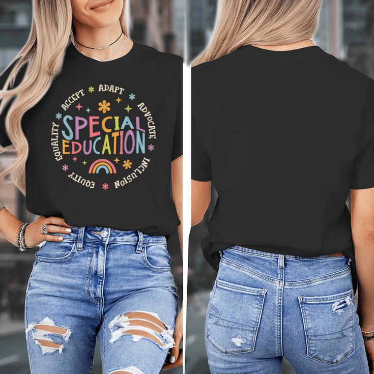 Special Education Teacher Autism Awareness For Men Women Women's T-Shirt, funny design Special Education Teacher Autism Awareness For Men Women Women's T-Shirt, funny design