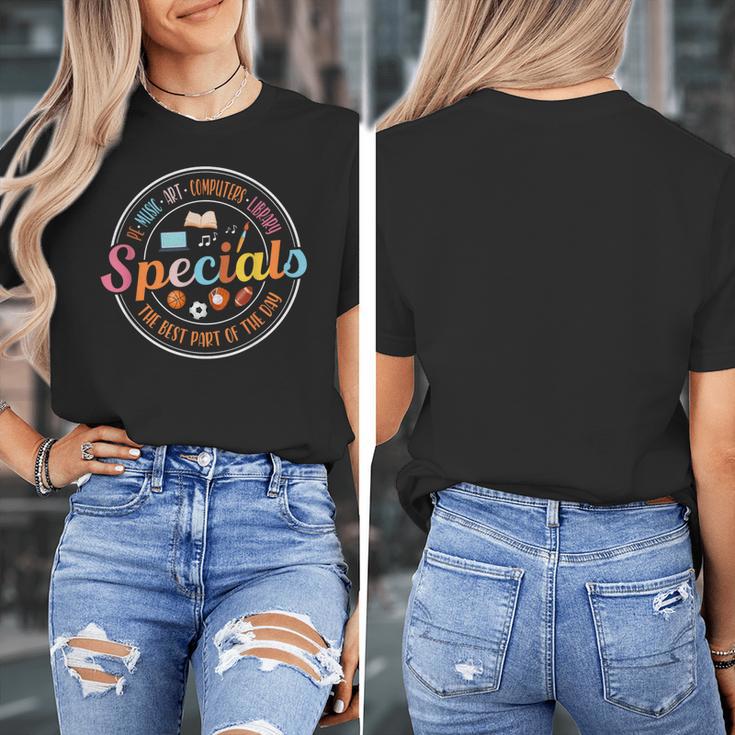 Special Teacher Music Art Library Physical Education Women's T-Shirt, funny design Special Teacher Music Art Library Physical Education Women's T-Shirt, funny design