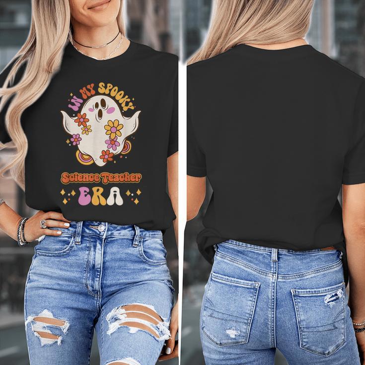 In My Spooky Science Teacher Era Occupational Haunts Women's T-Shirt, Science Teacher Gifts, funny design In My Spooky Science Teacher Era Occupational Haunts Women's T-Shirt, Science Teacher Gifts, funny design
