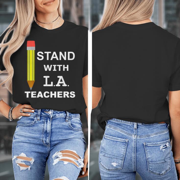 Stand With LA Teachers Tshirt United Los Angeles T Shirt Men Women Kids Women's T-Shirt, funny design Stand With LA Teachers Tshirt United Los Angeles T Shirt Men Women Kids Women's T-Shirt, funny design
