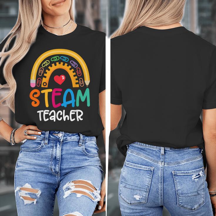 STEAM Teacher Squad Team Crew Back To School STEM Special Women's T-Shirt, funny design STEAM Teacher Squad Team Crew Back To School STEM Special Women's T-Shirt, funny design