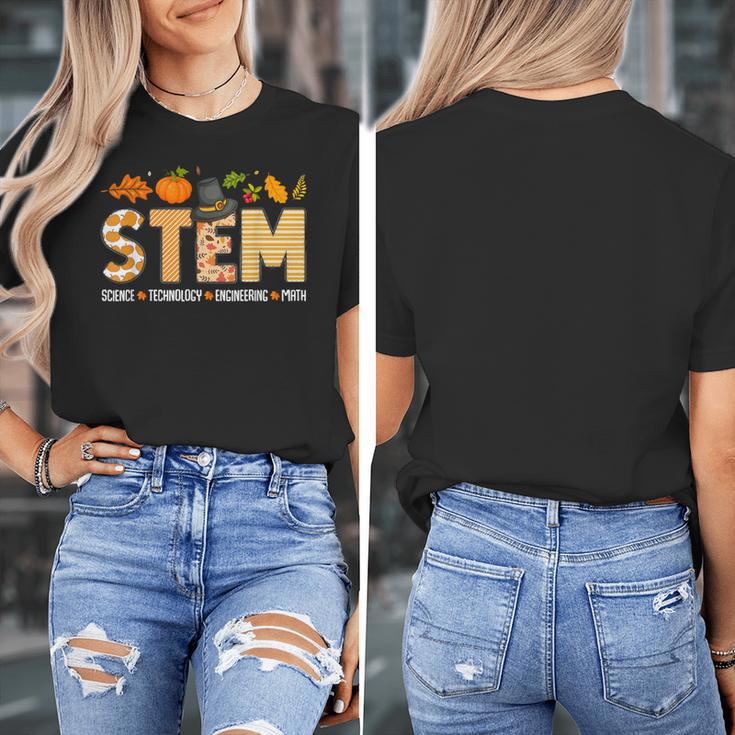 STEM Teacher Thanksgiving Grateful Educator Science Class Women's T-Shirt, Science Teacher Gifts, funny design STEM Teacher Thanksgiving Grateful Educator Science Class Women's T-Shirt, Science Teacher Gifts, funny design