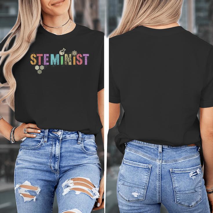 STEMINIST Technology Student STEM Teacher Women Engineering Women's T-Shirt, funny design STEMINIST Technology Student STEM Teacher Women Engineering Women's T-Shirt, funny design