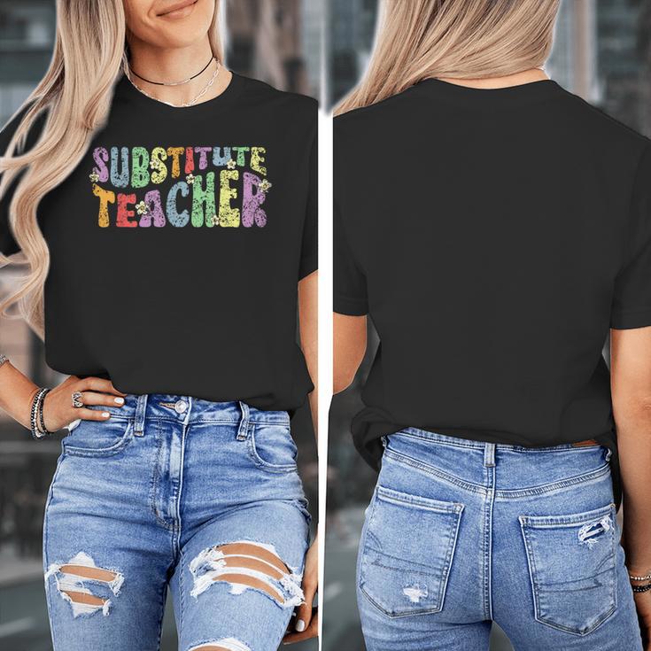 Substitute Teacher Women Back To School Substitute Teacher Women's T-Shirt, funny design