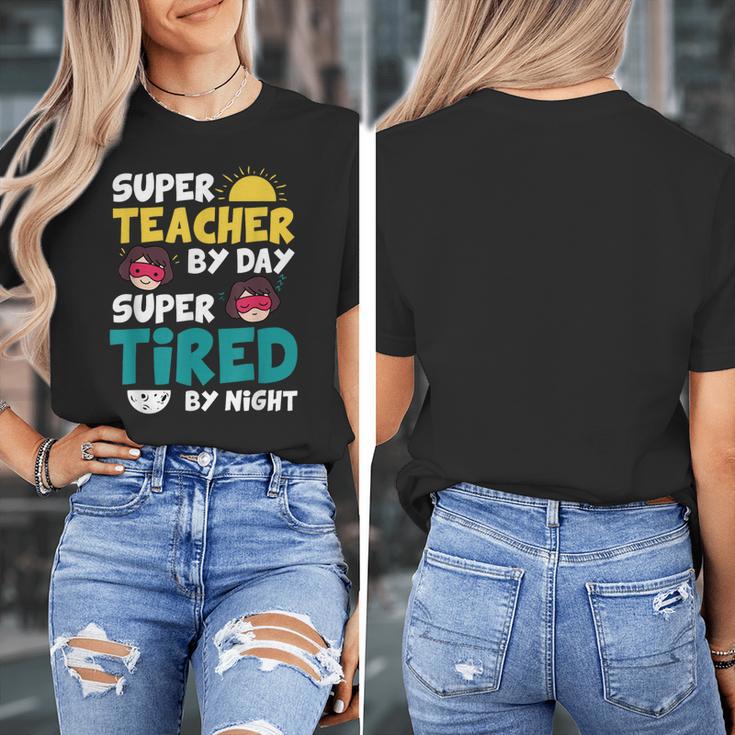 Super Hero Teacher Superheroes Women's T-Shirt, Super Teacher Gifts, funny design Super Hero Teacher Superheroes Women's T-Shirt, Super Teacher Gifts, funny design
