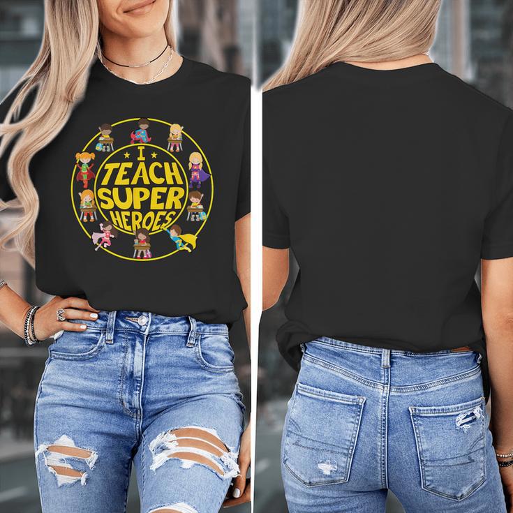 Superhero Teacher I Teach Super Heroes Women's T-Shirt, Super Teacher Gifts, funny design Superhero Teacher I Teach Super Heroes Women's T-Shirt, Super Teacher Gifts, funny design