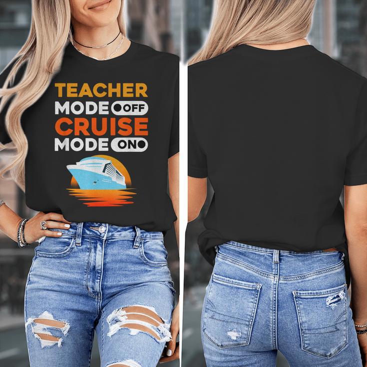Teacher Cruise Shirt Cruise Mode Men Women Women's T-Shirt, funny design Teacher Cruise Shirt Cruise Mode Men Women Women's T-Shirt, funny design