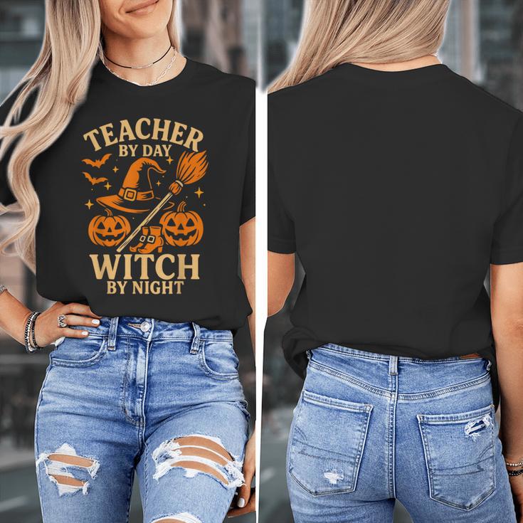 Teacher By Day Witch By Night Halloween Teacher Witch Women's T-Shirt, funny design Teacher By Day Witch By Night Halloween Teacher Witch Women's T-Shirt, funny design