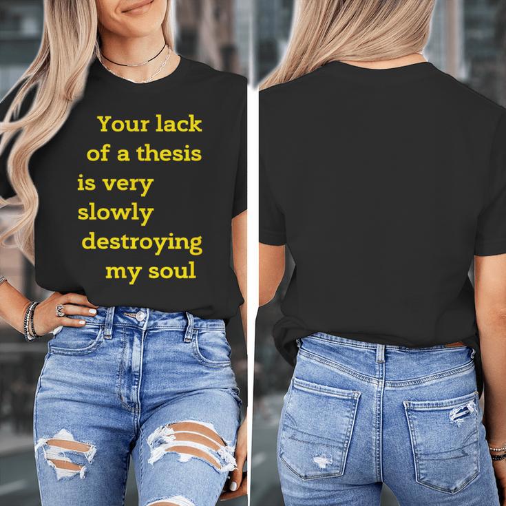 Teacher Or Professor Essay Thesis Writing Joke For Men Women Women's T-Shirt, Writing Teacher Gifts, funny design Teacher Or Professor Essay Thesis Writing Joke For Men Women Women's T-Shirt, Writing Teacher Gifts, funny design