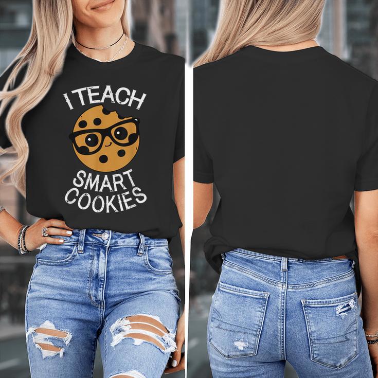 Teacher Shirt I Teach Smart Cookies Shirt Nerd Tee Women's T-Shirt, funny design Teacher Shirt I Teach Smart Cookies Shirt Nerd Tee Women's T-Shirt, funny design