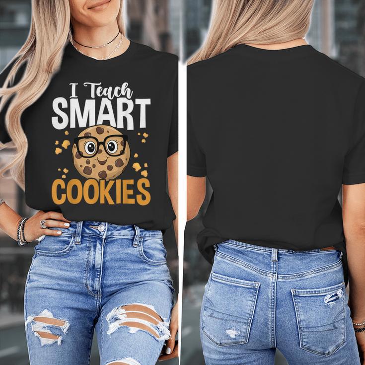 Teacher I Teach Smart Cookies Nerd Women's T-Shirt, funny design Teacher I Teach Smart Cookies Nerd Women's T-Shirt, funny design