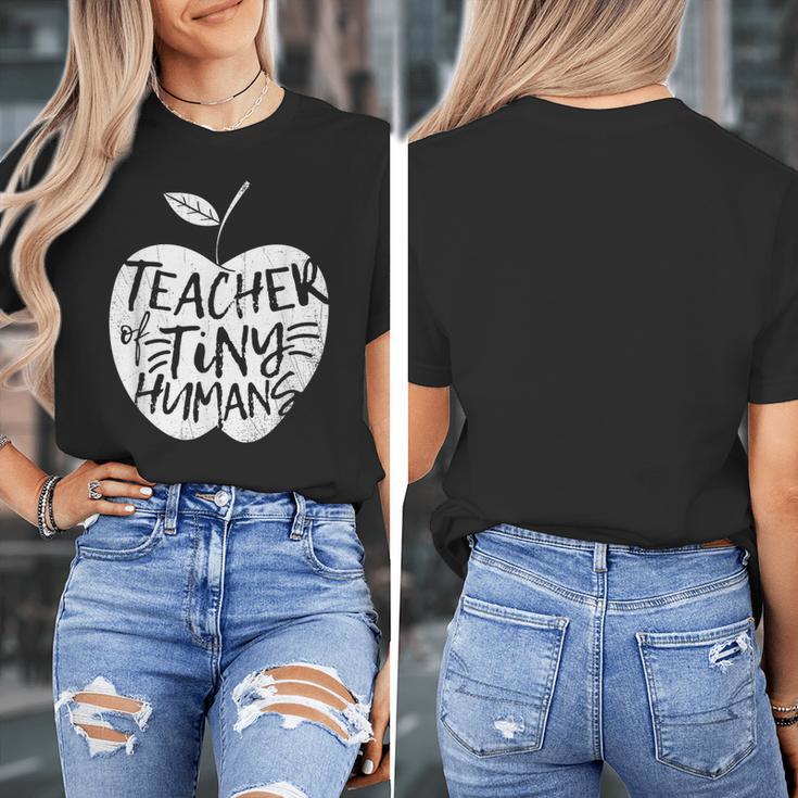 Teacher Of Tiny Humans Preschool Kindergarten Teacher Women's T-Shirt, funny design Teacher Of Tiny Humans Preschool Kindergarten Teacher Women's T-Shirt, funny design