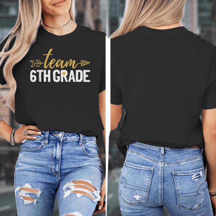 Team 6th Grade Hello Sixth Grade Crew Squad Teacher Kids Women's T-Shirt, funny design Team 6th Grade Hello Sixth Grade Crew Squad Teacher Kids Women's T-Shirt, funny design