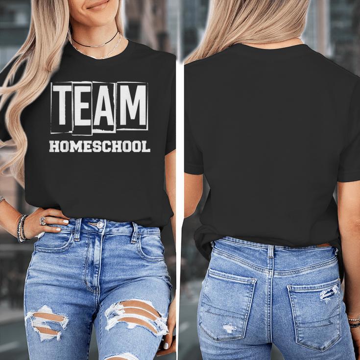 Team Homeschool Homeschooler Homeschooling Teacher Mom Kids Women's T-Shirt, Couple Gifts, funny design
