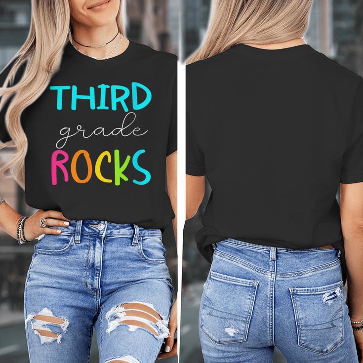 Third Grade Rocks Shirt Team 3rd Grade Teacher Women's T-Shirt, funny design Third Grade Rocks Shirt Team 3rd Grade Teacher Women's T-Shirt, funny design