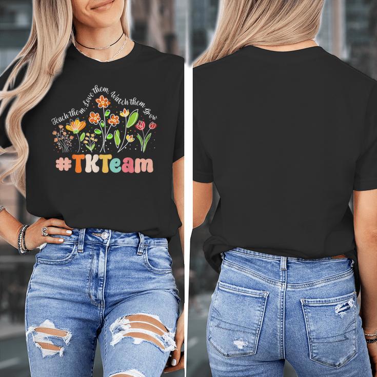 TK Team Appreciation Week Teacher Back To School Women's T-Shirt, funny design