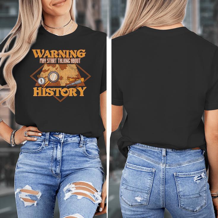 Historian History Teacher Student Men Women Kids Women's T-Shirt, History Teacher Gifts, funny design