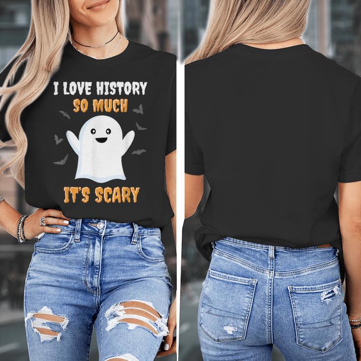 History Teacher Halloween History Class School For Men Women Kids Women's T-Shirt, History Teacher Gifts, funny design